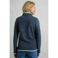 thumbnail image 4 of Weird Fish Womens Ariana Grid Eco Friendly Full Zip Fleece Jacket, 4 of 5