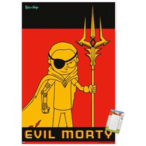 Rick And Morty - EVil Morty Wall Poster, 14.725" x 22.375"