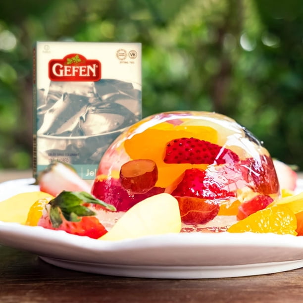 Gefen Clear Jello 3oz | Snack pudding inventory for retail