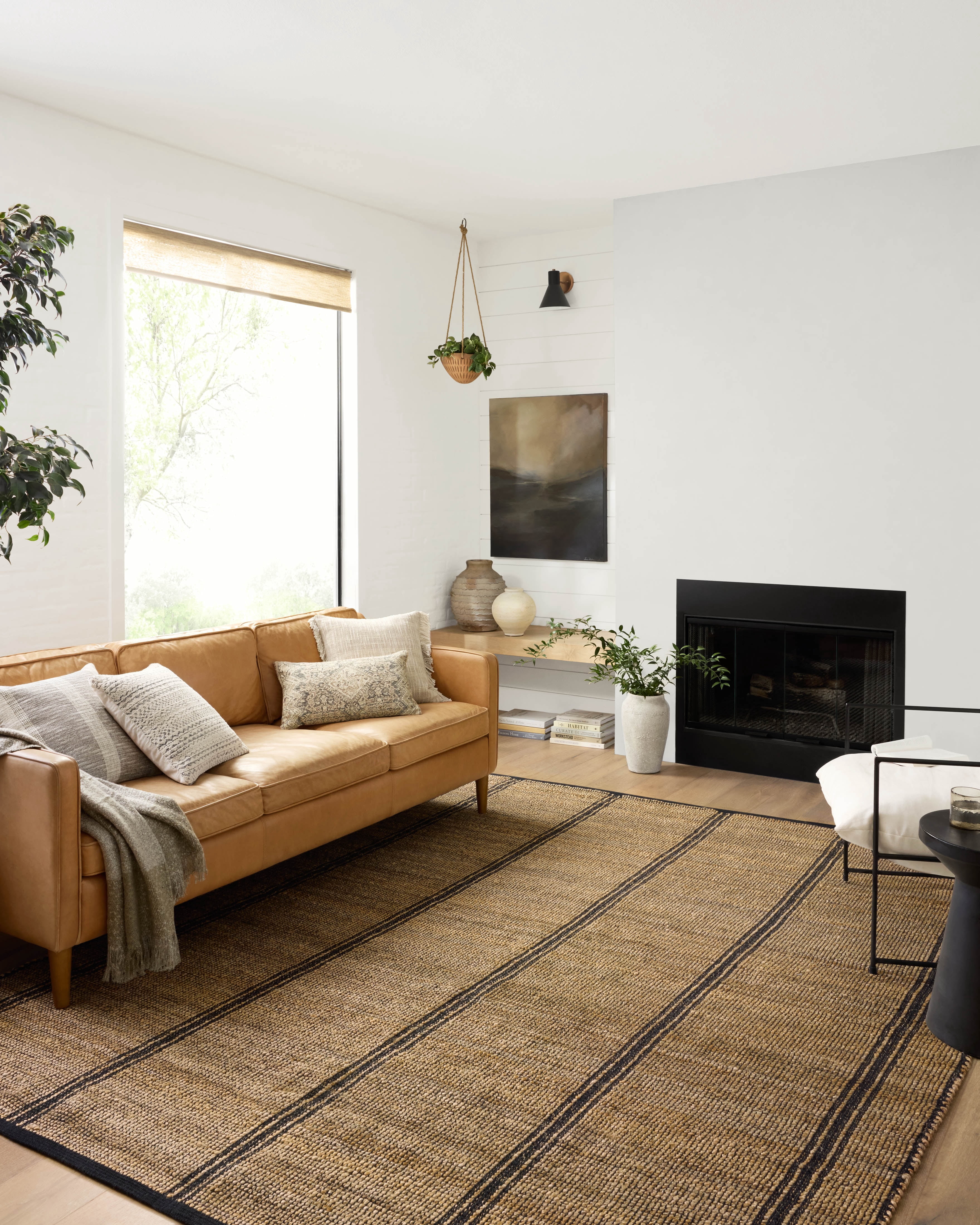 Angela Rose x Loloi Colton Natural / Black 9'-0" x 12'-0" Area Rug