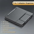 thumbnail image 2 of 7 Multifunctional Card Reader Storage Box-SD, Micro SD, OTG, USB2.0 Type-C adapter-Cart storage box, 2 of 5