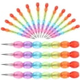 thumbnail image 3 of KAKOWELY 16Pcs Students Stackable Pencils Colored Pencils Adorable Stacking Pencils Students Learning Pencils,5.12"X0.47"X0.47", 3 of 4