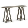 thumbnail image 3 of Atlin Designs Console Table in Distressed Gray, 3 of 6