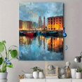 thumbnail image 4 of Rainbow Skyline Cityscape Canvas Print, Wall Art for Living Room Bedroom Office Dining Room Hallway Decor, 4 of 8