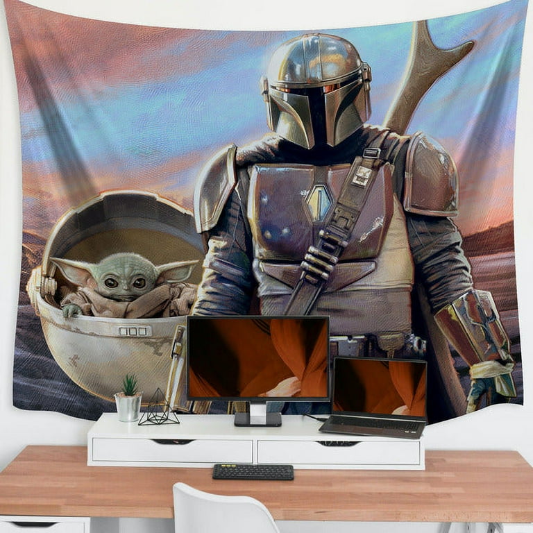 Trippy star wars tapestry hotsell