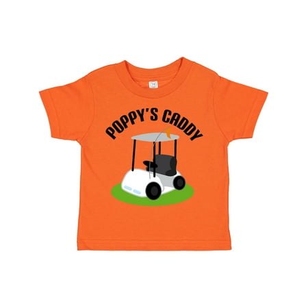 

Inktastic Poppy s Caddy Golf Cart Grandchild Gift Toddler Boy or Toddler Girl T-Shirt