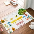 thumbnail image 1 of Welcome Doormat | Indoor Outdoor Entryway Rug | Non-Slip Floor Mat for Home Decor | Polyester Front with Flannel Texture | 40x60cm Rectangle Carpet for Living Room Bedroom Hallway Foyer, 1 of 7