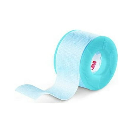 Medical Tape 3mâ„¢ Microporeâ„¢ S Single Use Roll Silicone 1 Inch X 1-1/2 Yard Blue Nonsterile(100/bx)