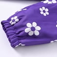 thumbnail image 4 of Mikilon Girls Outerwear Jackets & Coats Size 3-8 Years Plus Velvet and Thicken Floral Printed Jackets Fall and Winter Comfortable Long Sleeve Thermal Clothes with Pockets, 4 of 8