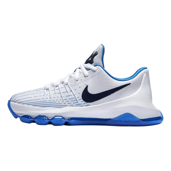 NIKE GRADE SCHOOL KD 8 GS "White Navy" 768867 144 768867 144 from Stadium Goods