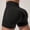 Black, variant on Soyumi Workout Legging Shorts for Women Trendy, Short Yoga Pants Tummy Control High Waisted Biker Shorts Compression Scrunch Butt Lifting Running Athletic Soft Gym Fitness, Black