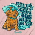thumbnail image 3 of Blessed Girl Womens T-Shirt Shine On You, 3 of 6