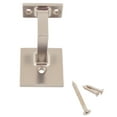 thumbnail image 3 of Contemporary Handrail Bracket with 2-1/4" x 2-1/4" Square Base, Satin Nickel by Stone Harbor Hardware, 3 of 3