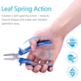 thumbnail image 4 of SPEEDWOX Micro Linemans Pliers Mini Combination Pliers 5 inch Small Wire Cutters for Jewelry Making Precision Fine Pliers Serrated Jaw Craft Hand Tools with Spring Chrome Vanadium Steel, 4 of 8