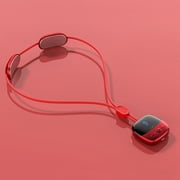 New Design 9 Intensities EMS Muscle Stimulation Massager 4 Massage Modes Mini Pulse Neck Artifact Smart Hanging Neck Protector Smart Neck Pendant Pendant Neck Massager RED