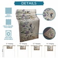 thumbnail image 6 of Spring Flowers Table Runner 108 Inches, Vintage Floral Leaves Birds Pastoral Botanical Bed Runner Dresser Scarves Tabletop for Indoor Outdoor Parties/Ceremony/Banquet, 13"x 108", 6 of 8