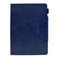 thumbnail image 4 of SaniMore for iPad Pro 11 2024 Wallet Case with Card Slots & Pen Holder [Auto Sleep] PU Leather Magnetic Ciasp Kickstand Shockproof TPU Shell Full-body Protctive Retro Cover, Blue, 4 of 9