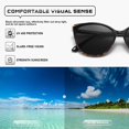 thumbnail image 4 of Gafas de Sol Colrea Tendencia Ojo de Gato CL22017 UV400 para Mujer, 4 of 6