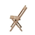 thumbnail image 2 of CSP Commerical Seating Products American All Wood Raw Slatted Folding Chairs, 2 of 6