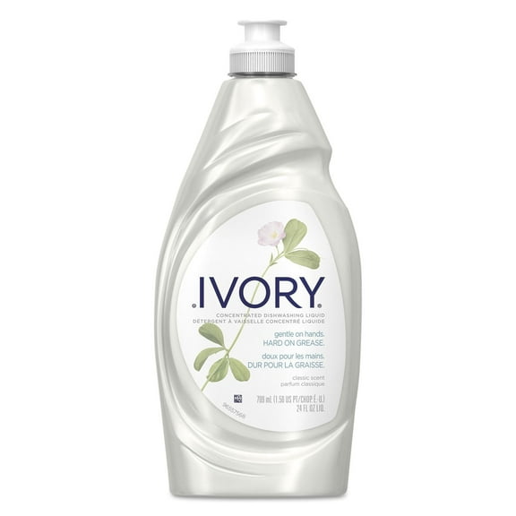 Ivory Ultra Classic Scent Dishwashing Liquid, 24-Ounce - 10 Pack