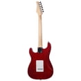 thumbnail image 4 of Tcbosik 39" Electric Guitar for Music Lover and Beginner with Bag, Strap, Cord, Tremolo Arm and Accessories, Sunset Red, 4 of 9