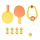 thumbnail image 2 of Tenis de mesa colgante, juguete de interacción entre padres e hijos, pelota pong colgante, entrenamiento 9 Bolas Amarillas Cola entrenador de tenis, 2 of 7