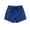 Blue, variant on uikmnh Mens Smooth Satin Sleep Shorts Comfort Stretch Fit Relaxed Everyday Shape Neat Tailored Lines for Everyday Errands,L