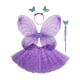 thumbnail image 3 of Disfraz de hada para niñas, disfraz de ángel, tutú, disfraz de mariposa para cosplay de vacaciones Violeta Yuyangstore disfraz de hada, 3 of 8