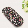 thumbnail image 2 of Craitivent Étui Portable à Fleurs pour Lunettes de Soleil Boîte de Protection Rigide Noire, 2 of 3