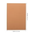 thumbnail image 2 of WHAMVOX 50Set Smooth Surface Brown Craft Paper For Card Making In Art Classes, 2 of 8
