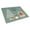 Cream, variant on Black Pug Christmas Everyone Glass Cutting Board - Large