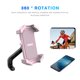 thumbnail image 5 of Soporte Para Teléfono De Bicicleta Soporte Móvil Bicicleta Ajustable Universal (Espejo Retrovisor Rosa Azul), 5 of 5