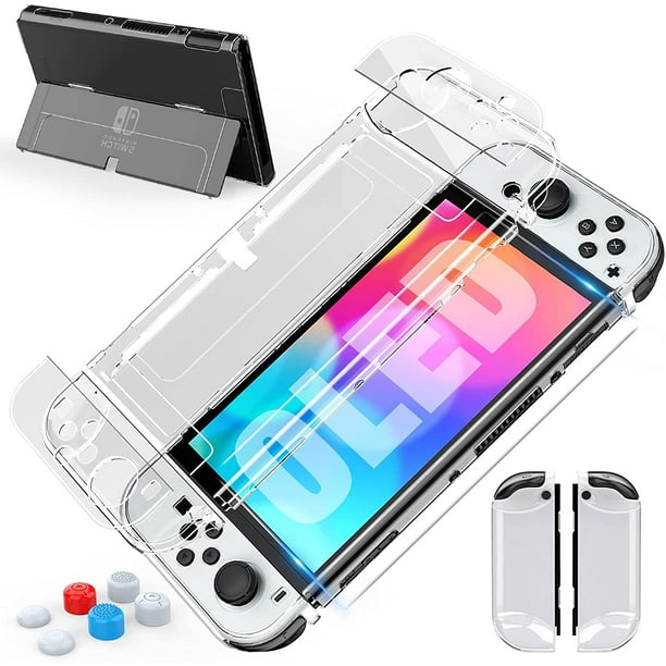 HEYSTOP Case Dockable Compatible with Nintendo Switch OLED Model 2021