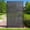 Dark Gray Sand, variant on TopComfy Privacy Screen Outdoor 72" Hx47 W Freestanding Privacy Panel with Stand, HDPE Decorative Privacy Fence with Sandblasting Louver Pattern, Black