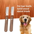 thumbnail image 4 of Cepillo Profesional Para Pelar Perros Con Mango De Madera Ergonómico Noticed PT001152-00, 4 of 7