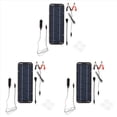 thumbnail image 1 of 3X 12V 30W Panel Solar PortáTil Car Boat Power Panel Solar Cargador de BateríA Mantenedor para Coche Motocicleta Tractor RV, 1 of 5