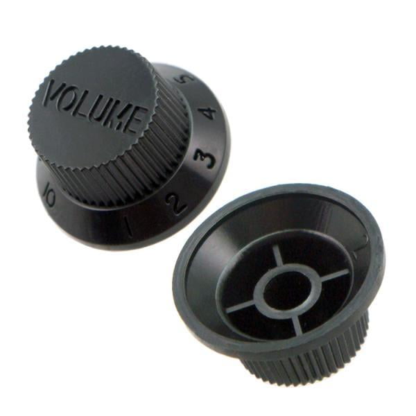Electric Guitar Control Knobs For ST 1Volume Knobs Black