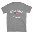 thumbnail image 1 of Belle Glade Florida Patriot Men's Cotton T-Shirt, 1 of 1
