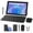 Black, variant on 10 inch Android Tablet, 4GB RAM+64GB ROM 512GB Expandable Tablets, 1.8GHz Quad Core Processor Tablet, 1280*800 IPS 10'' HD Touch Screen, 2+8MP Dual Camera, 6000mAh Battery, WiFi, GPS, BT Tablet PC