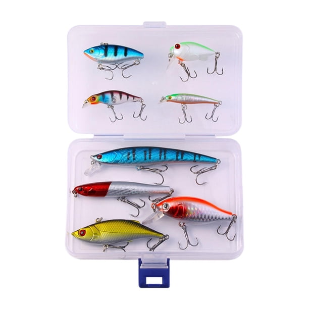 Señuelos de pesca multiarticulados Swimbaits Herramientas de pesca Portátiles Realistas Prácticos 8pcs