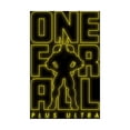 thumbnail image 2 of My Hero Academia One For All Plus Ultra Neon Classic Navy Blue Graphic Tee- L, 2 of 4