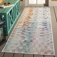 thumbnail image 1 of SAFAVIEH Rainbow Jamel Abstract Indoor/Outdoor Area Rug, 1 of 2