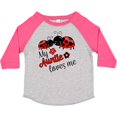 thumbnail image 3 of Inktastic My Auntie Loves Me with Cute Lady Bugs Boys or Girls Toddler T-Shirt, 3 of 5