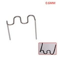 thumbnail image 1 of BTOER 100PCS 0.6/0.8mm Hot Stapler Staples For Car Bumper Repair Welding Machine Plastic Repair Machine Car Bumper Crack Repair Solder, 1 of 8