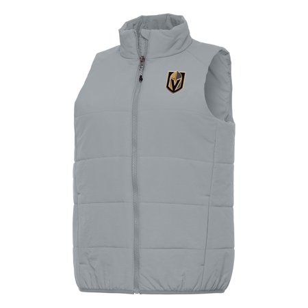 Women s Antigua Gray Vegas Golden Knights Experience Full-Zip Vest