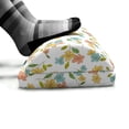 thumbnail image 5 of Floral Foot Rest, Doodle Interpretation of Chamomiles Drawn and Colored by Hand, Non-Slip Backing Adjustable Ergonomic Memory Foam Leg Support for Office, Peach Seafoam, by Ambesonne, 5 of 5