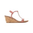 thumbnail image 2 of Style & Co. Womens Mulan Faux Suede Open Toe T-Strap Sandals, 2 of 3