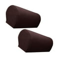 thumbnail image 1 of 2 fundas para sillón, fundas para brazos, Protector de muebles, fundas extraíbles para sillón para el hogar, sala de estar, dormitorio, muebles de , Dark Brown Marron oscuro Macarena Fundas Sillones, 1 of 7