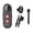 rotating & strap bracket, variant on 1080P 150 Degree Cycling Camera Tail Light Vibration Trigger Brake Light Bike Recording Accessory (Strap Bracket, Optional 32GB TF Card)