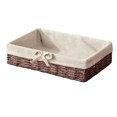 thumbnail image 1 of Woven Baskets Picnic Basket Storage Bread Plate Paper Rope Storage Basket for Pastries Lunch Appetizer Breakfast,C, 1 of 7